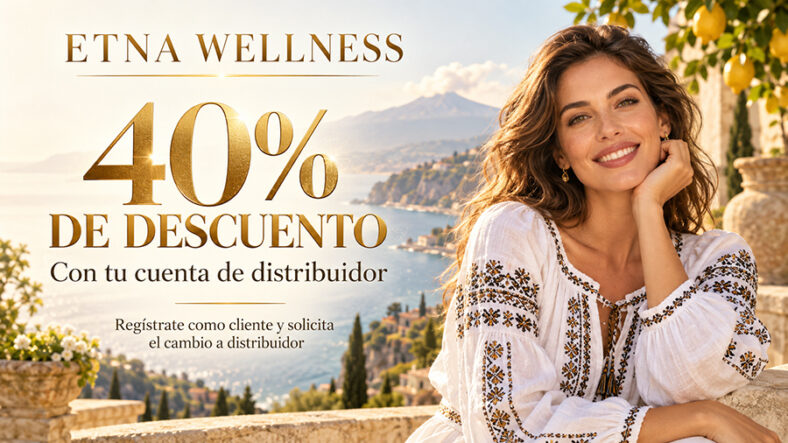 Productos Etna Wellness con un 40% de descuento
